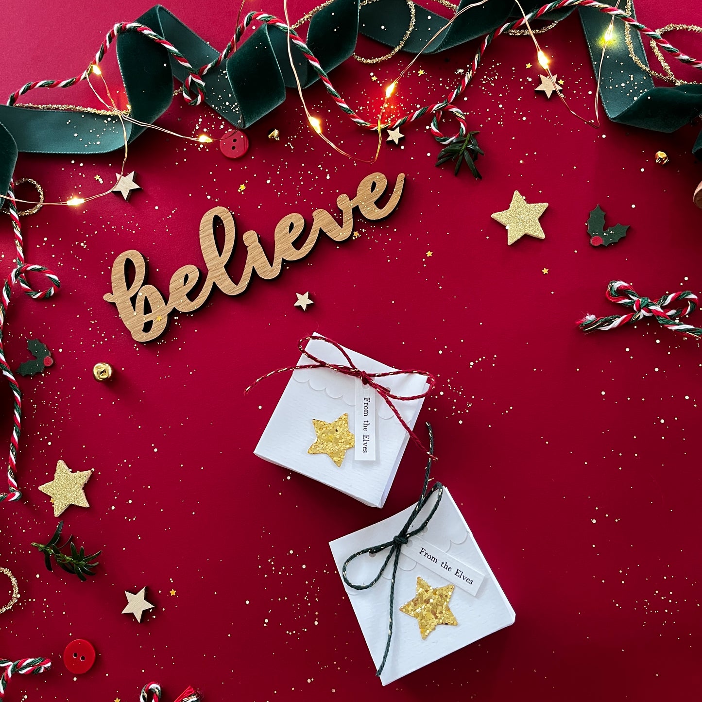 Elf Mini Paper Gift Pouch