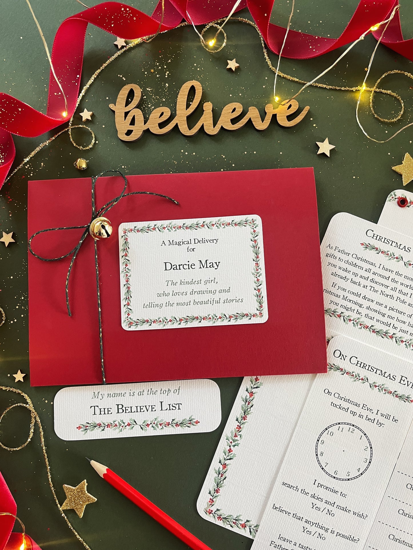 Writing to Father Christmas Set - For Older Children