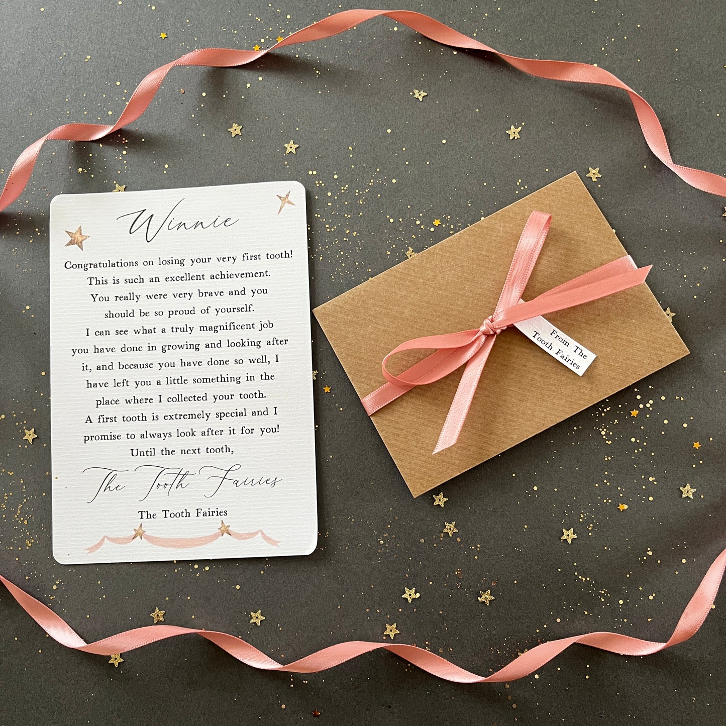Letter for Losing Your First Tooth