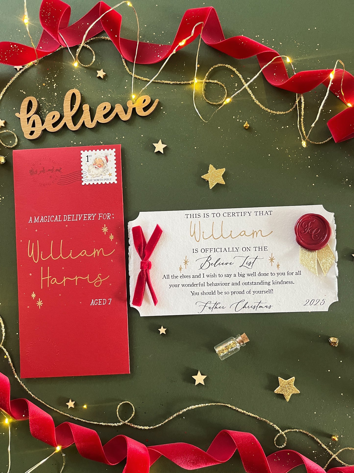 The Believe Certificate