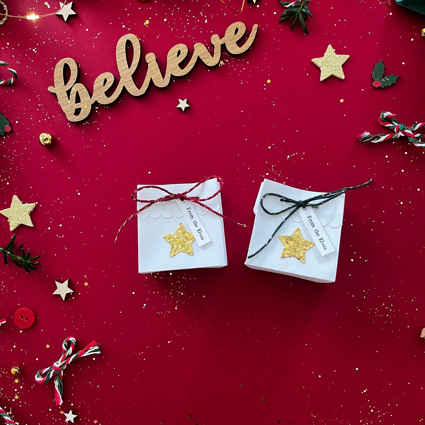 Elf Mini Paper Gift Pouch