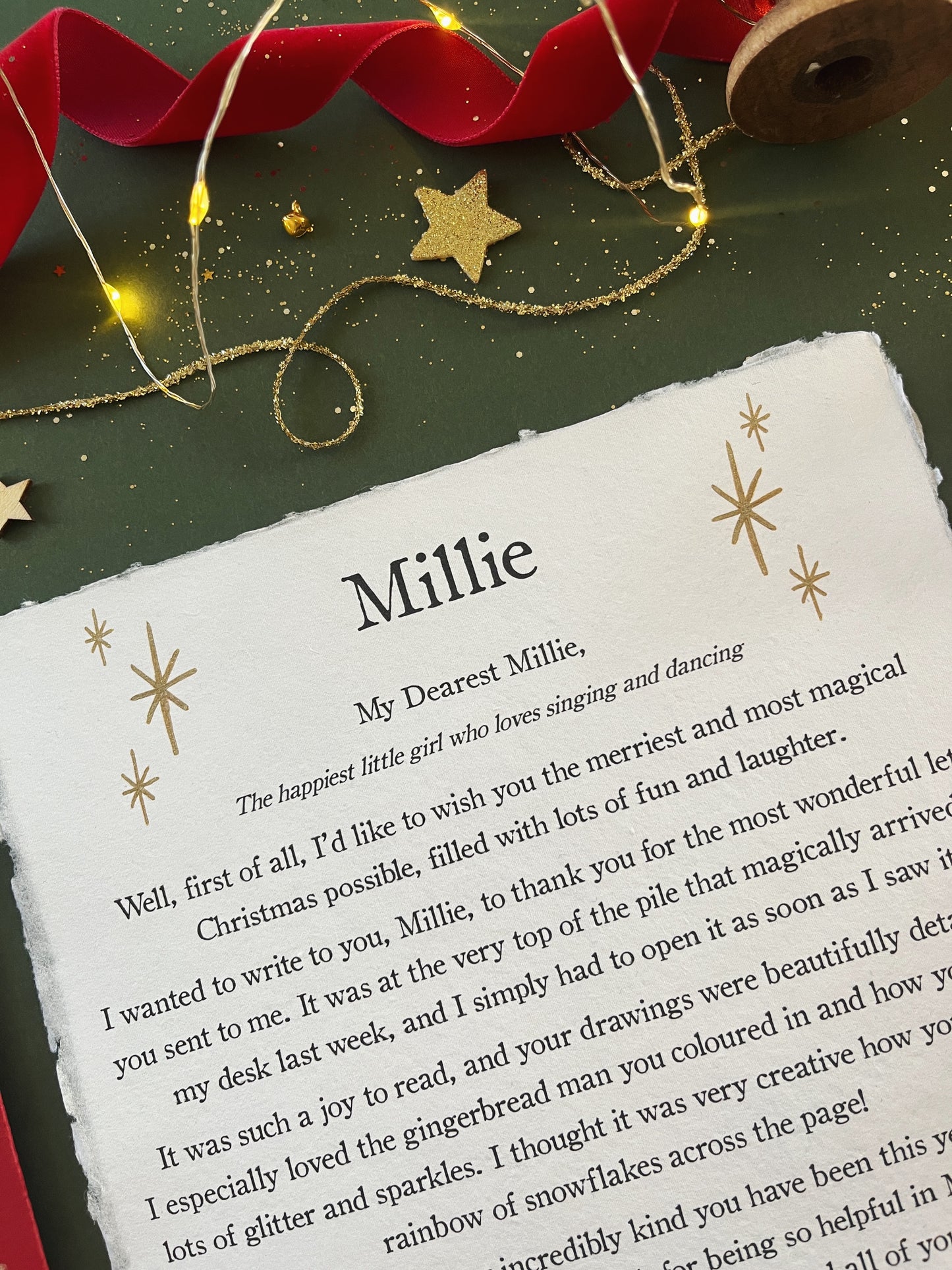 The Magical Reply From Father Christmas - LIMITED AVAILABILITY