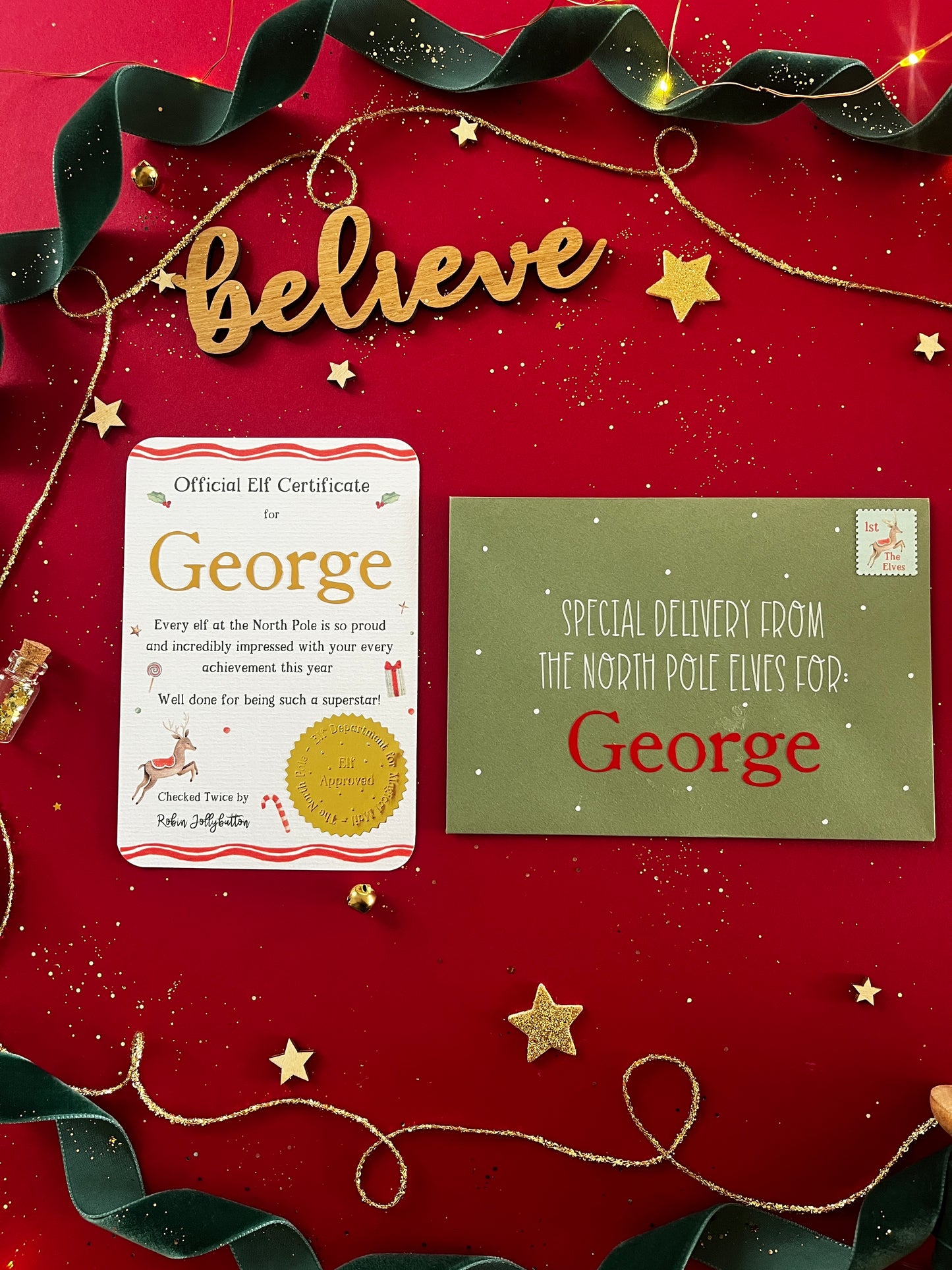 Certificate from the Elves