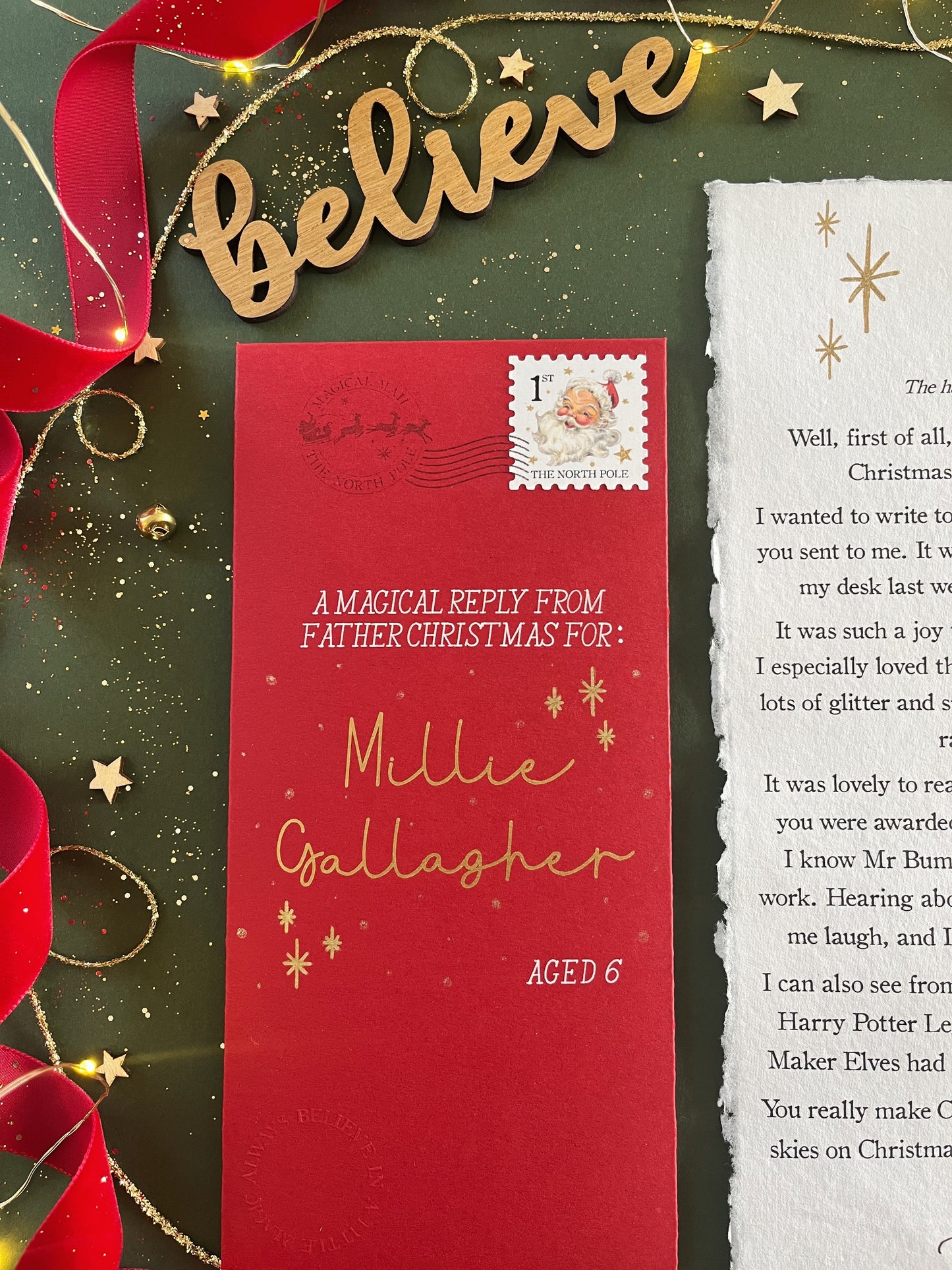 The Magical Reply From Father Christmas - LIMITED AVAILABILITY