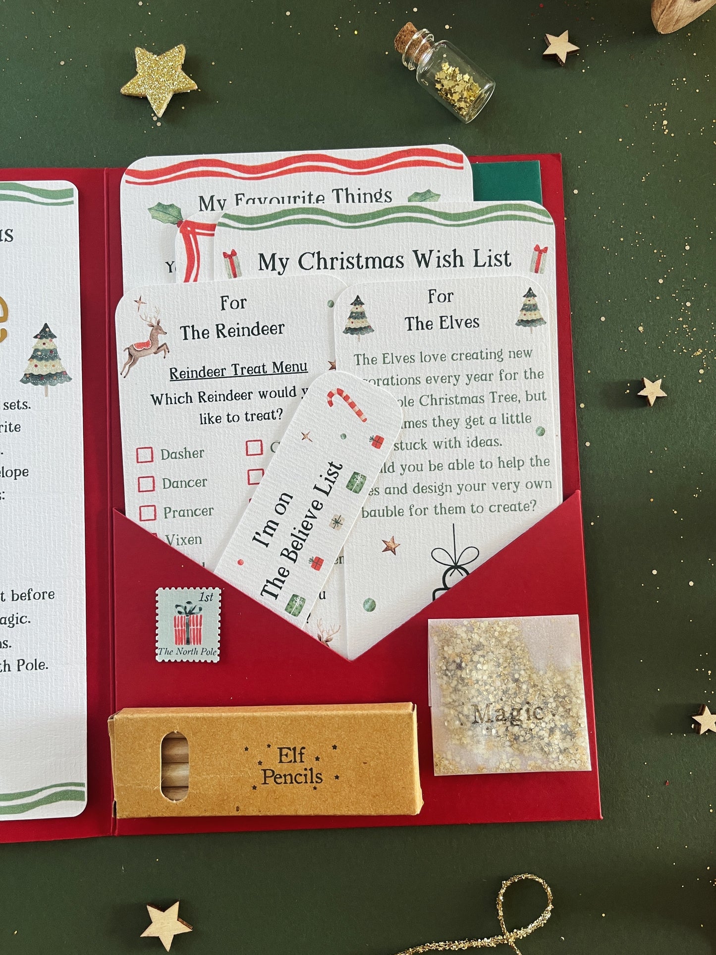 Writing to Father Christmas Set - For Younger Ages