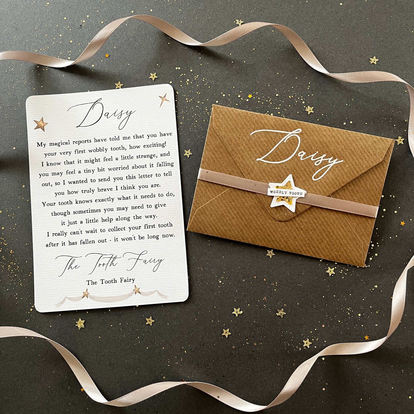 The First Wobbly Tooth Letter