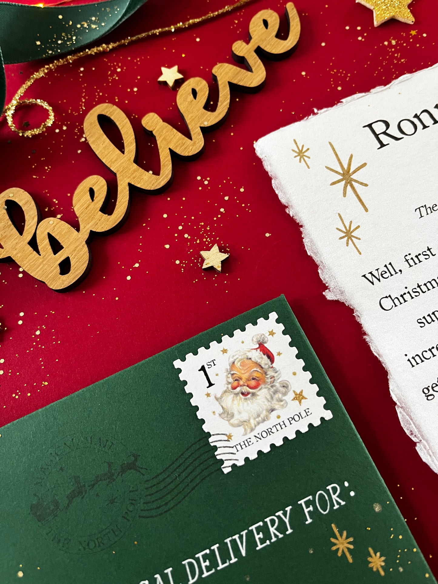 The Sibling Believe Letter - For Two Children