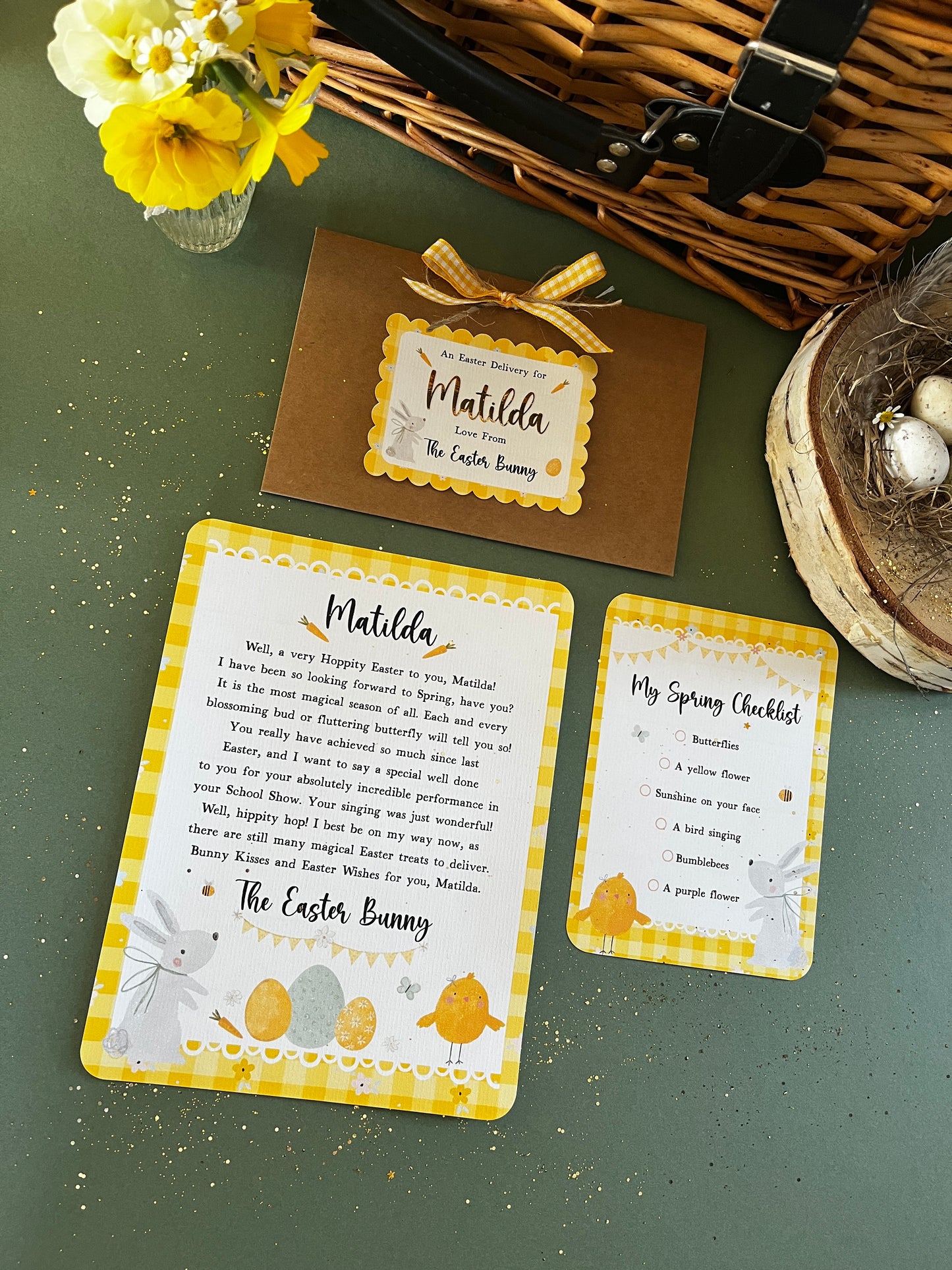 Magical Letter from The Easter Bunny