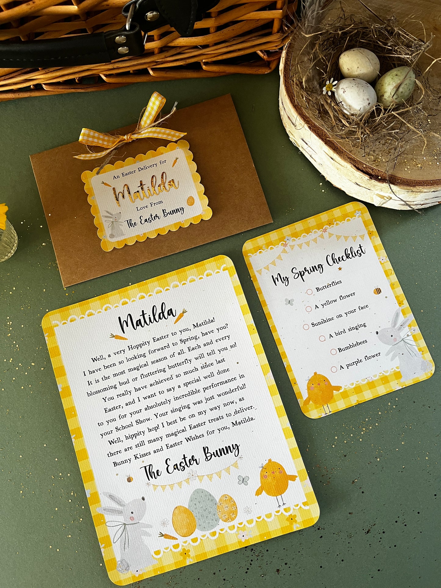 Magical Letter from The Easter Bunny