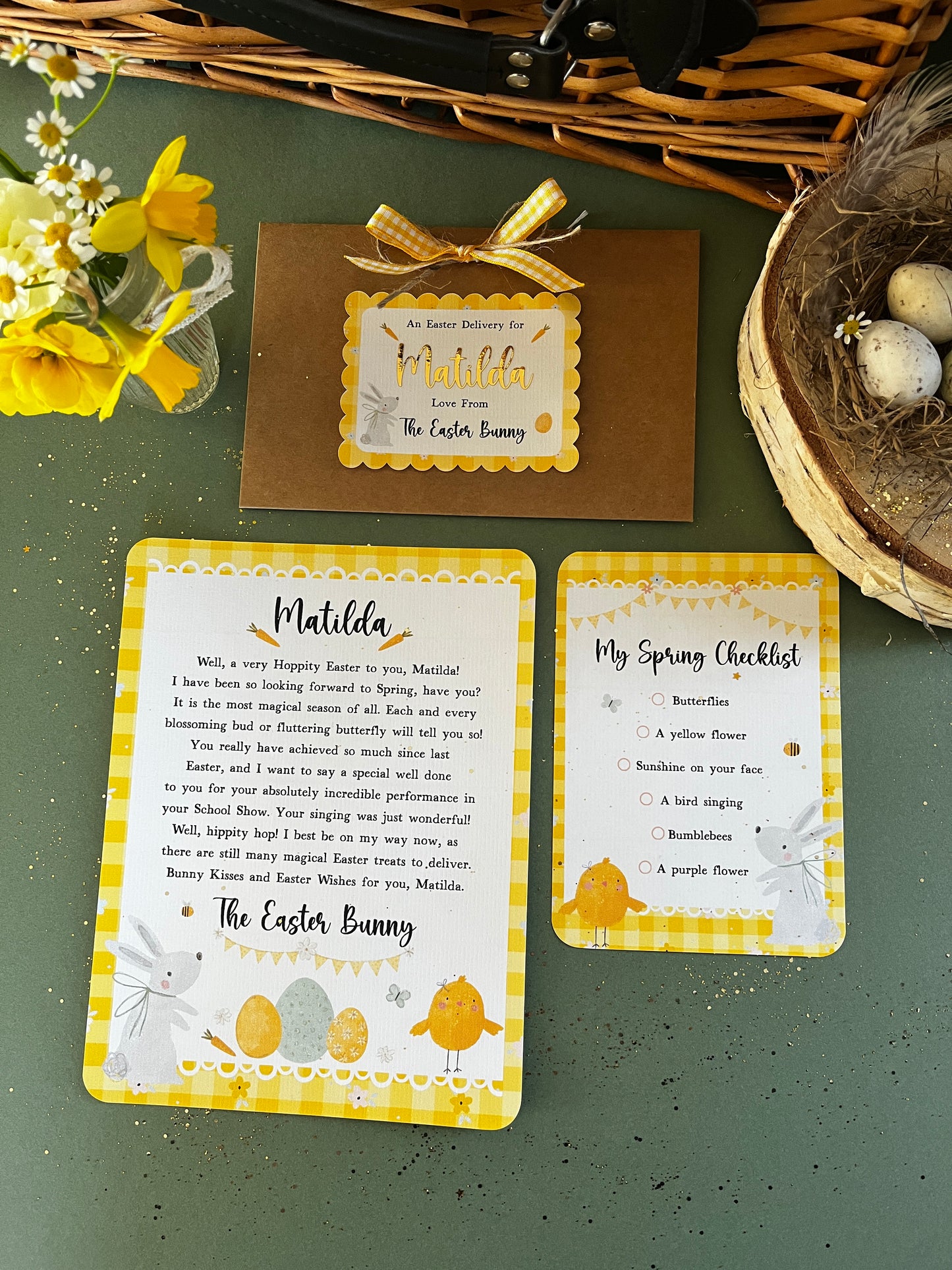 Magical Letter from The Easter Bunny