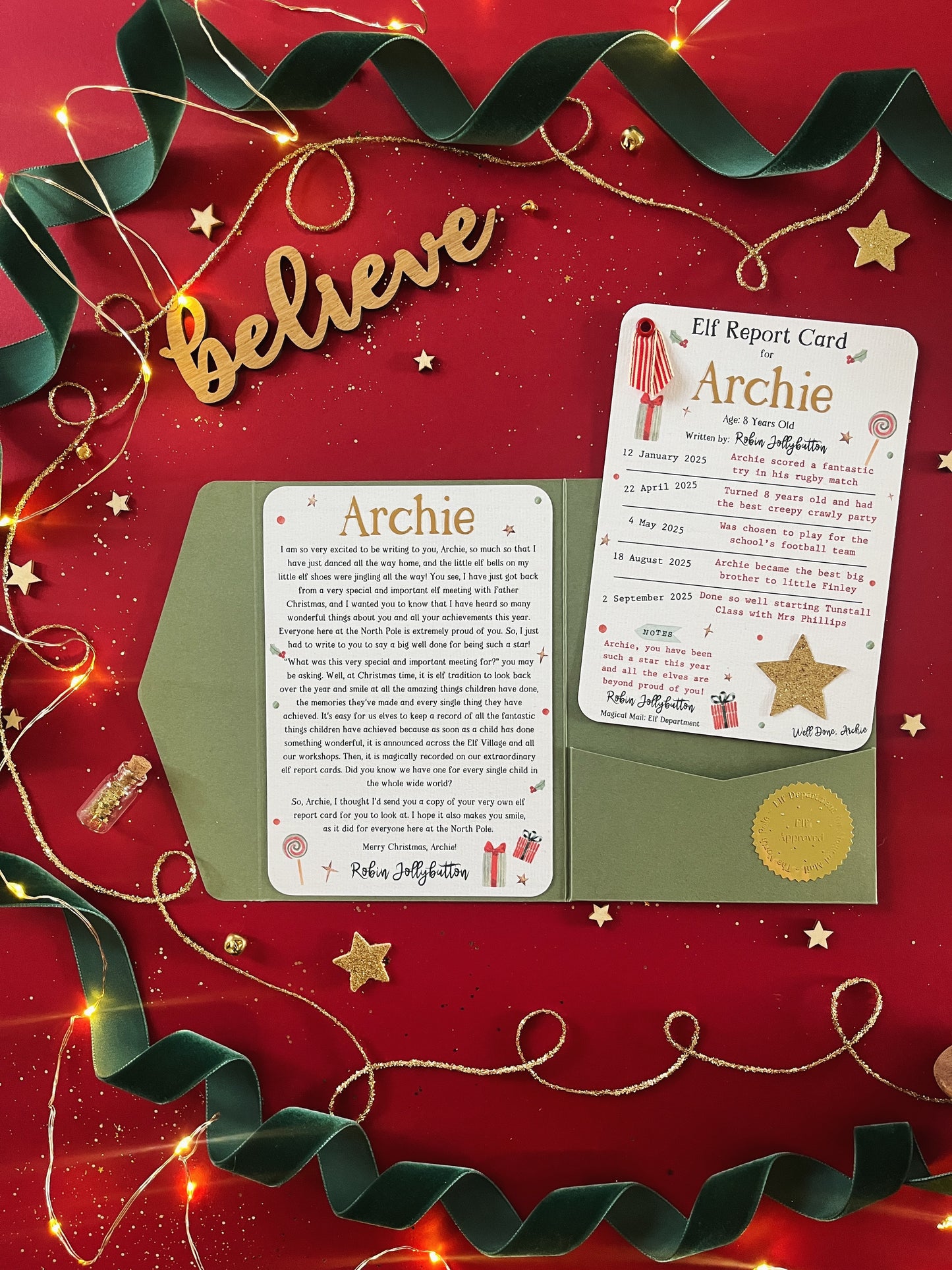 Elf Report and Letter Bundle