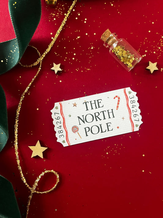 The North Pole Ticket Stub