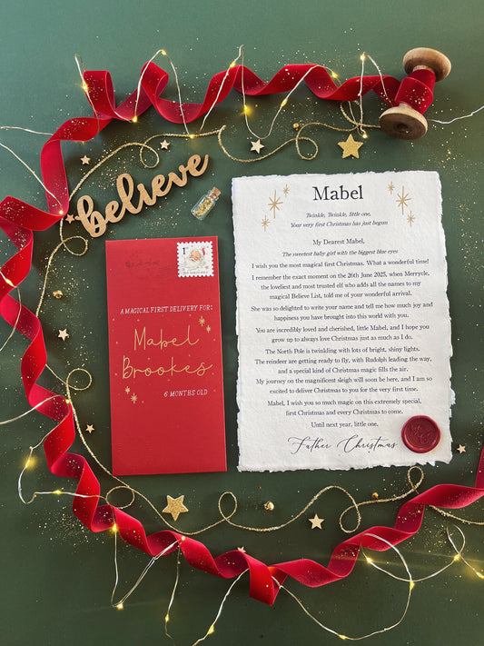 Baby's First Magical Letter From Father Christmas