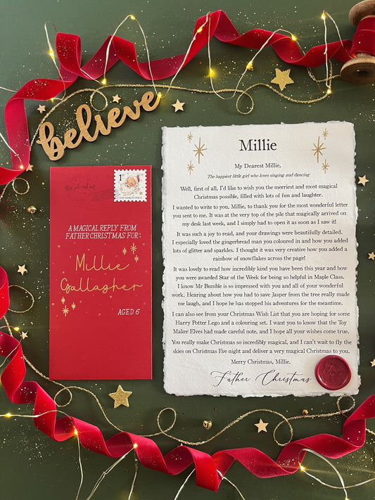 The Magical Reply From Father Christmas - LIMITED AVAILABILITY