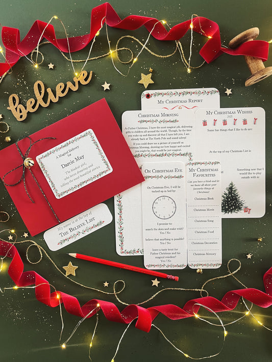 Writing to Father Christmas Set - For Older Children