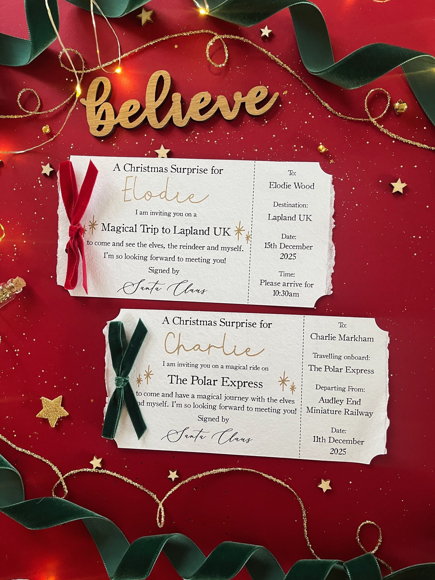 Magical Christmas Ticket
