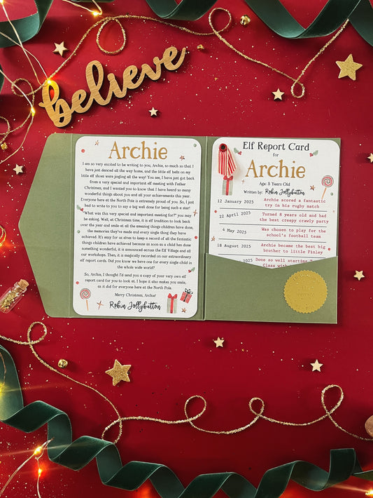 Elf Report and Letter Bundle