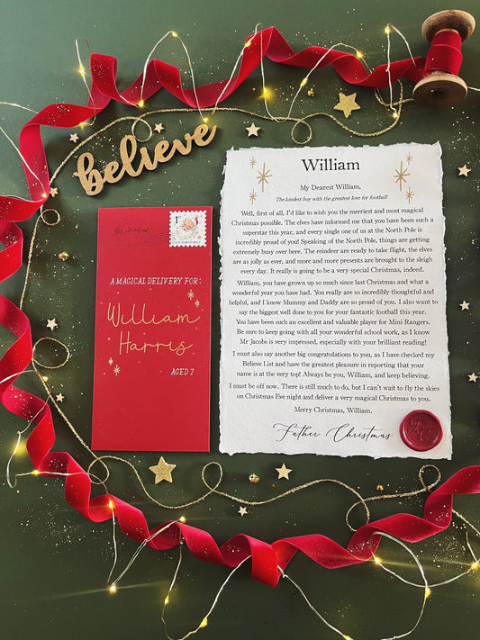 The Believe Letter from Father Christmas